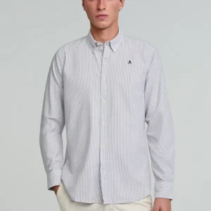 CAMISA CALAVERA CUELLO BOTONES