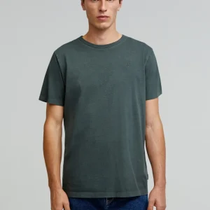 CAMISETA CALAVERA BORDADA TONO