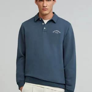 SUDADERA CUELLO BOTONES