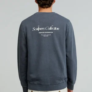 SUDADERA LAVADA PRINT LOGO