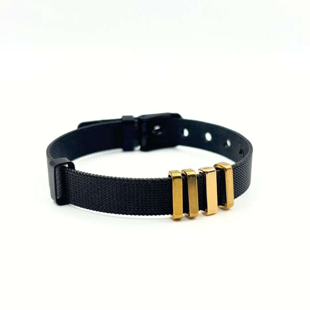 Pulsera Cinturón Negro - Imagen 7