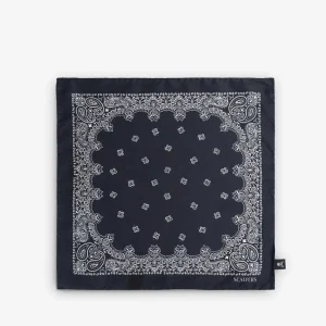 PAÑUELO SEDA ESTAMPADO PAISLEY