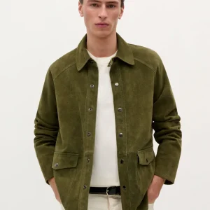 CHAQUETA PIEL BOLSILLOS TAPETA