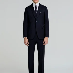 TRAJE LANA AZUL MARINO