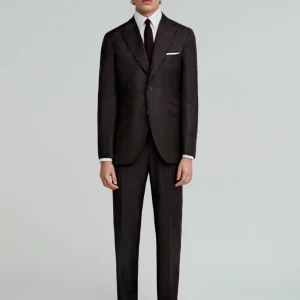 TRAJE MARRÓN LANA