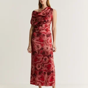 VESTIDO MIDI FLUIDO TIE DYE