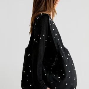 BOLSO LIGERO SHOPPER TACHUELAS