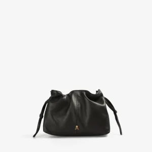 BOLSO MINI PIEL TIRAS FRUNCE