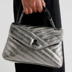 BOLSO MINI PIEL ACOLCHADO METALIZADO