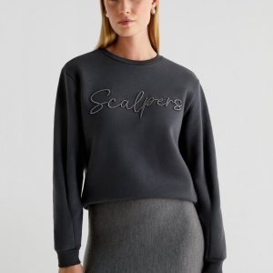 SUDADERA LOGO BORDADO A CONTRASTE