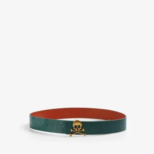 CINTURÓN REVERSIBLE PIEL CALAVERA