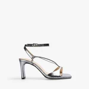 SANDALIAS TACÓN METALIZADAS