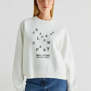 SUDADERA LETRAS BORDADAS