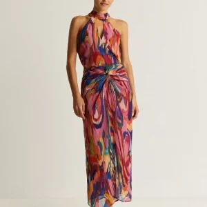 VESTIDO PRINT HALTER