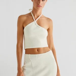 TOP CROPPED HALTER