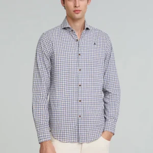 CAMISA CUADROS CALAVERA CONTRASTE