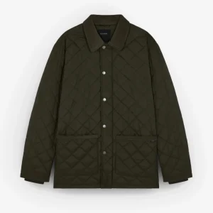 CHAQUETA ACOLCHADA CUELLO PANA