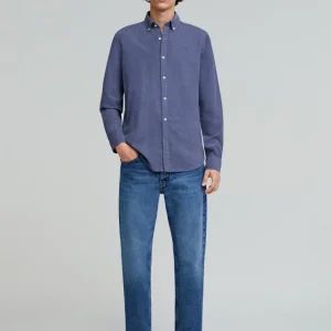 CAMISA PANA CUELLO BOTONES