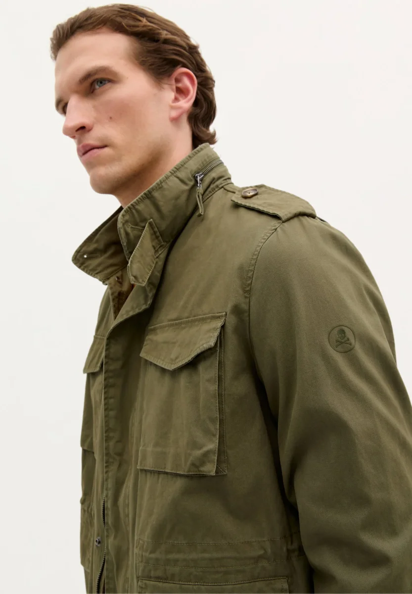 CHAQUETA MILITAR BOLSILLOS - Imagen 6