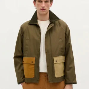 PARKA BOLSILLOS BICOLOR