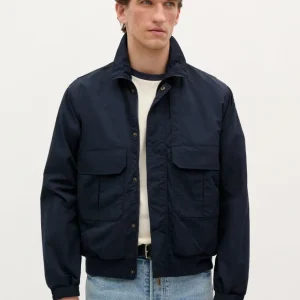 CHAQUETA BOMBER CROPPED BOLSILLOS