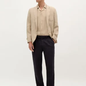 PANTALÓN PINZAS LINO
