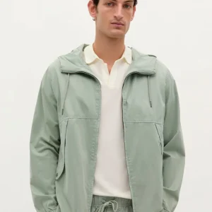 CHAQUETA LIGERA CAPUCHA ALGODÓN
