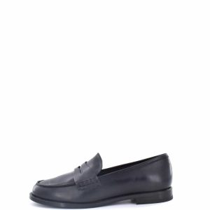 Zapato Mocasin Piel Calmoda Antifaz Black