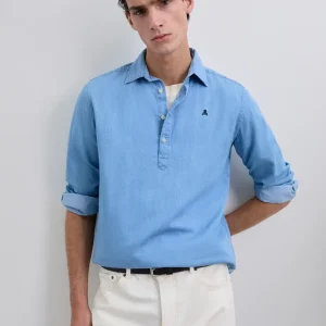 CAMISA POLERA DENIM