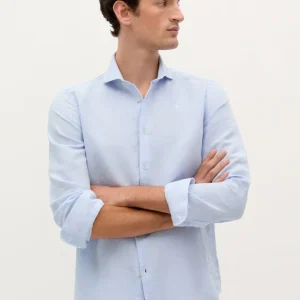 CAMISA LINO CALAVERA