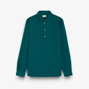 LINEN BLEND POLERA SHIRT