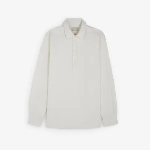 LINEN BLEND POLERA SHIRT