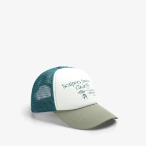 GORRA TRUCKER TRICOLOR MALLA