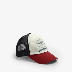 GORRA TRUCKER TRICOLOR MALLA