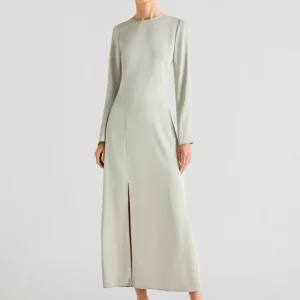 VESTIDO SATINADO CRISTALES SCALPERS X LOVE STORIES