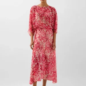 FALDA ESTAMPADA VOLANTES