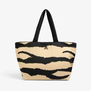 BOLSO SHOPPER REVERSIBLE ANIMAL PRINT
