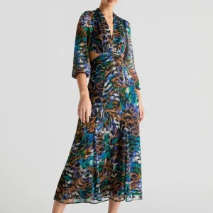 VESTIDO MIDI CUT OUT