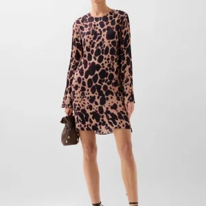 VESTIDO MINI ANIMAL PRINT