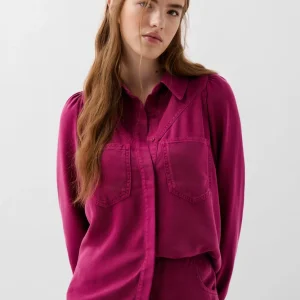 CAMISA FLUIDA DETALLE HOMBROS