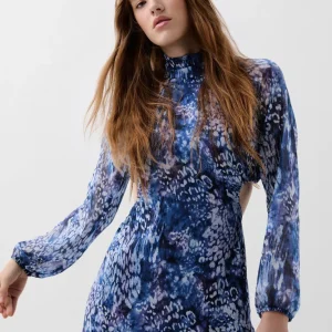 VESTIDO MIDI PRINT ABERTURAS