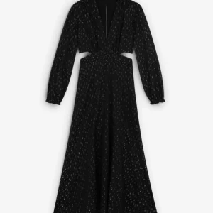 VESTIDO ABERTURAS BRILLO