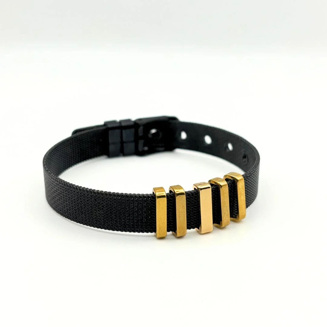 Pulsera Cinturón Negro - Imagen 8