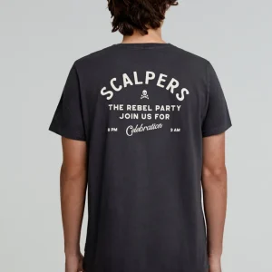 CAMISETA LAVADA PRINT TEXTO