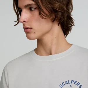 CAMISETA LAVADA PRINT TEXTO