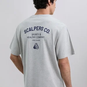 CAMISETA PRINT LOGO CONTRASTE