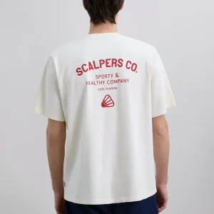 CAMISETA PRINT LOGO CONTRASTE