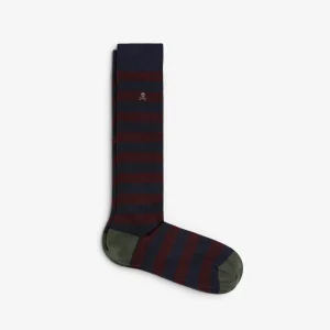 CALCETINES RAYAS CALAVERA