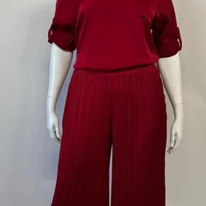BLUSA LUISA VINO TINTO