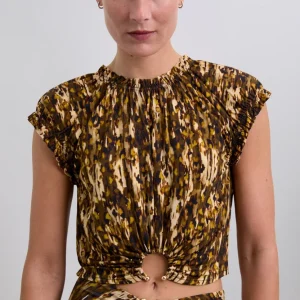TOP HEBILLA ESTAMPADO